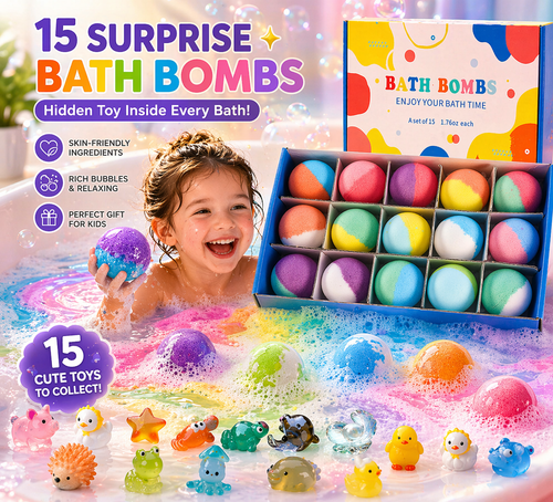 Bubble Buddy Bath Bombs