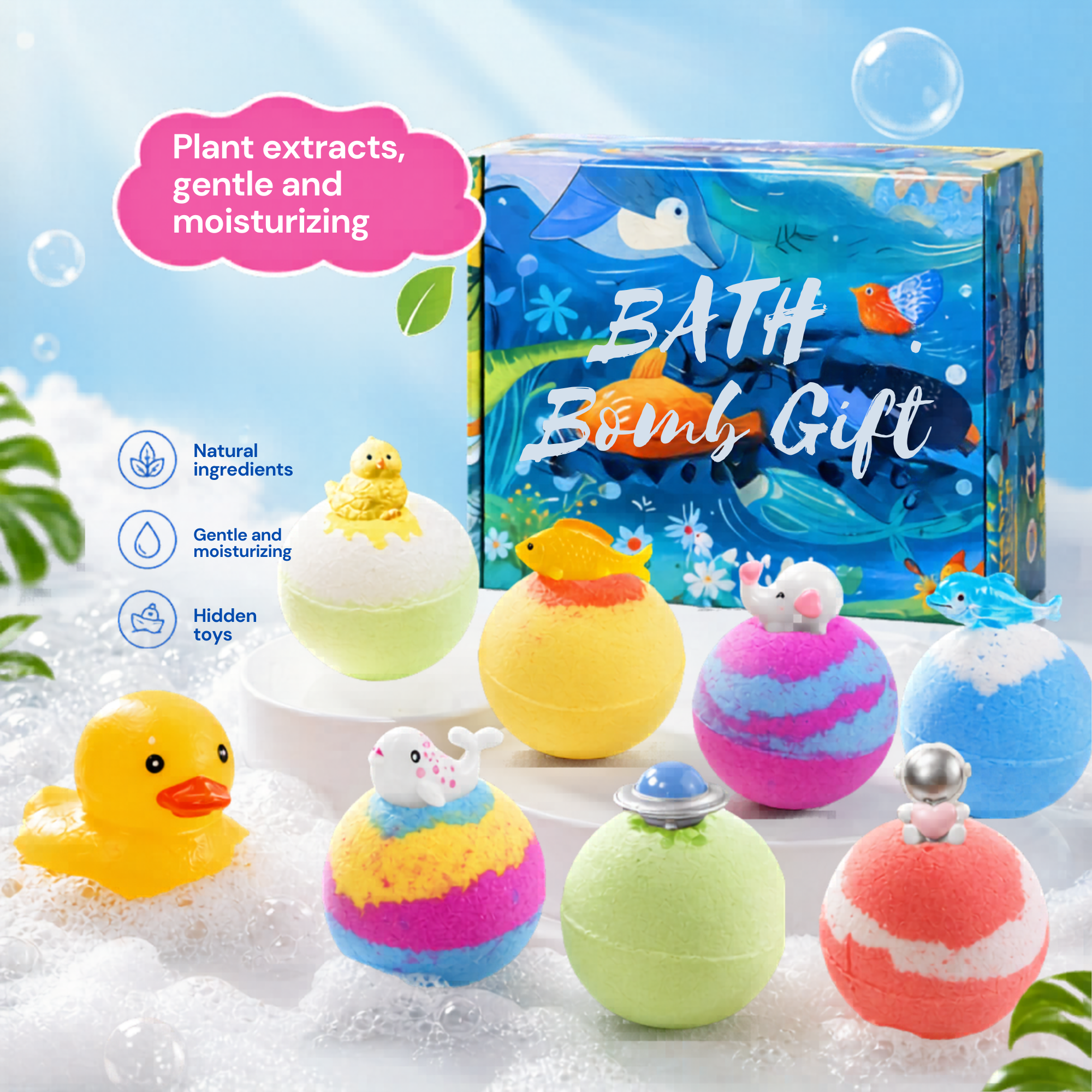 Bubble Buddy Kids Bath Ball