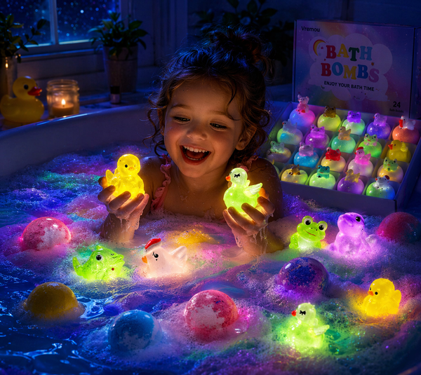 Glow Surprise Kids Bath Bombs