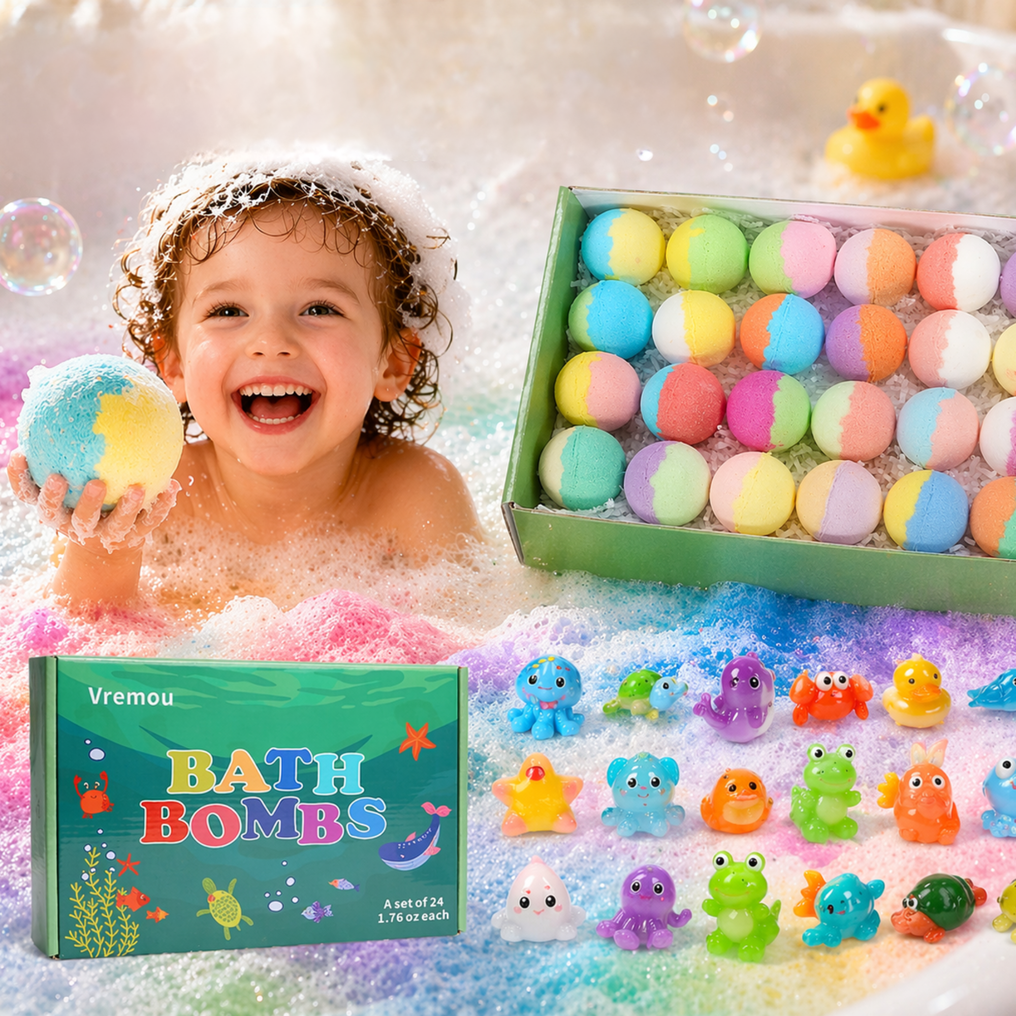 FizzBuddy Surprise Bath Bombs Set