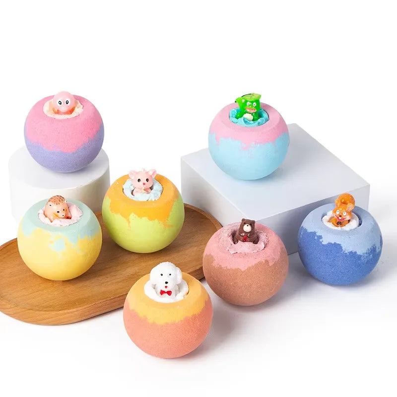 Surprise Bubble Bath Toy Bombs